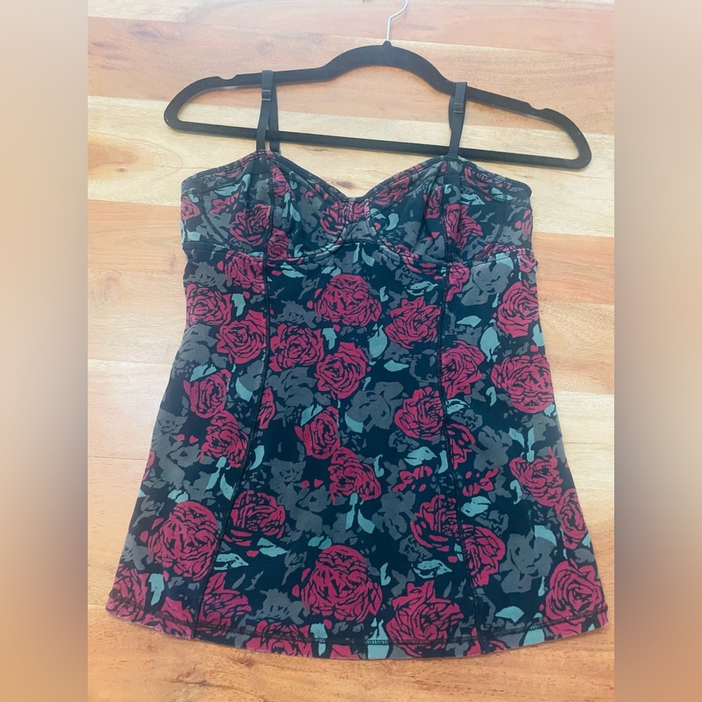 Floral tank top